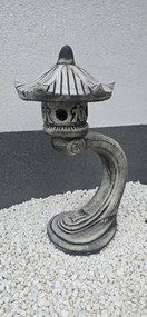 Beton Lámpa Japán Ív Pagoda Kerti Dekoráció 67cm