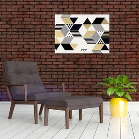 Kép - Geometriai formák N⁰1 (70x50 cm)