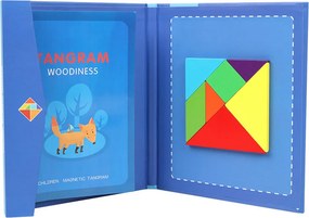 Mágneses tangram fajáték