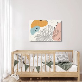 Kép - Levél illusztráció (90x60 cm)