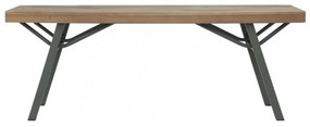 tömör akácfa kerti pad 120 cm