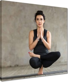 Vászonkép 40x40 Jóga gyakorlatok