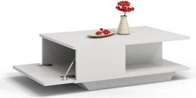 Denver dohányzóasztal, fehér