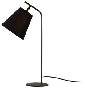 Fekete asztali lámpa fém búrával (magasság 67 cm) Salihini – Opviq lights