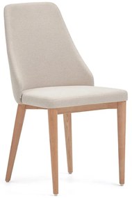 Bézs étkezőszék Rosie – Kave Home