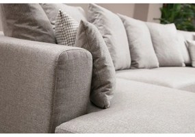 Világosszürke sarokkanapé ("U" alakú) Colorado – Balcab Home