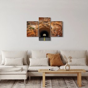 Kép - alagút a sziklaban (90x60 cm)