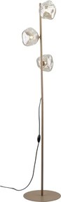 Brilagi - Állólámpa VULCANO 3xG9/8W/230V bézs/füstös bézs