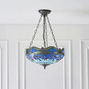 Endon DRAGONFLY BLUE 64075 Függőlámpa 3x60W/E27 IP20