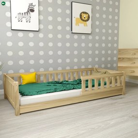 Lulu gyerekágy 80x180 natúr + ajándék ágyrács