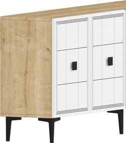 Yuka 180 - Sapphire Oak, White