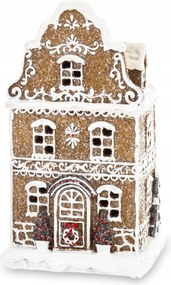 Mézeskalács házikó Karácsonyi kunyhó Led dekoráció Karácsony