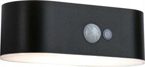 Paulmann Adya napelemes kültéri Led lámpa, mozgásérzékelővel, IP44, fekete