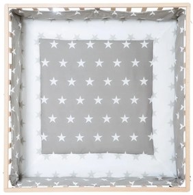 Natúr színű járóka 100x100 cm – Roba