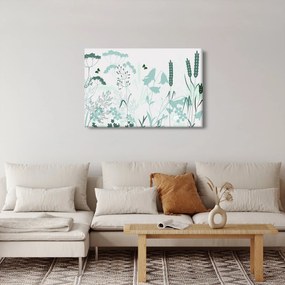 Kép - rét vektor (90x60 cm)