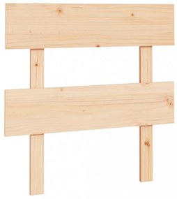 tömör fenyőfa ágyfejtámla 78,5x3x81 cm