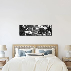 Kép - Pókháló a réten (órával) (90x30 cm)