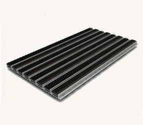 Alumata alumínium szőnyeg 60x40-es cipőkhöz kefe