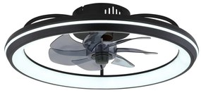 Globo Celeste 03643 távirányítós mennyezeti ventilátoros lámpa, 40W LED, 3000K-6500K, 188-2080 lm