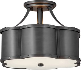 Quintiesse CHANCE QN-CHANCE-SF-S-BLB Plafonlámpa 2x60W/E27