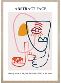 Abstract colorful faces no.2 kép