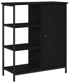 Fekete tölgy oldalfiók 70x30x80 cm Ragasztott fa