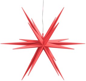 összecsukható piros karácsonyi lámpa LED-del 57 cm