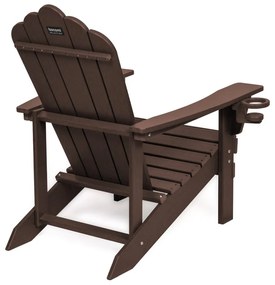Barna műanyag kerti fotel Adirondack – Bonami Selection