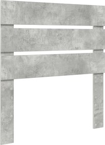 vidaXL Fejtámla Beton Szürke 75 cm Faanyag