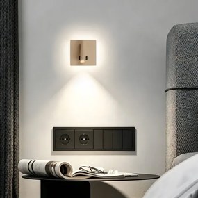 BRILAGI - LED fali spotlámpa ZAYA DOUBLE LED/8W/230V + LED/3W bézs