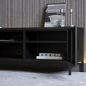 XL ROSARIA RTV SZEKRÉNY – FEKETE (1700 x 400 x 500)