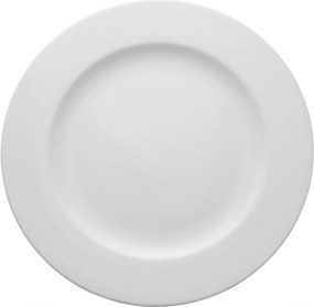 Lubiana Roma Ebédlő Tányér Csempe 1 db Porcelán Fehér 27 cm