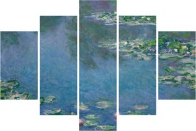 Kép - Claude Monet, Water Lilies, reprodukciók (150x105 cm)