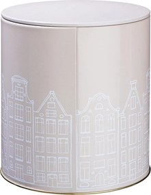 COOKIE JAR fém tárolódoboz, Amsterdam Ø13,5 cm
