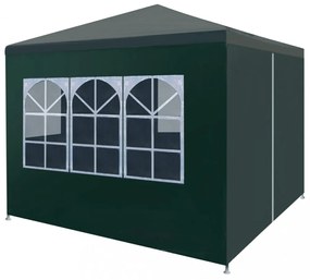 zöld partisátor 3 x 3 m