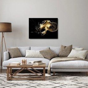 Kép - Arany maszk (üvegen) (70x50 cm)