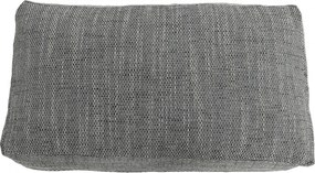 Ülőgarnitúra, műbőr fehér/szövet szürke melír, TONIKS