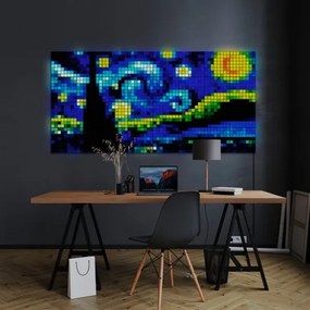 Twinkly TWQ064STW-07-BEU - KÉSZLET 6xLED RGB Panel SQUARES 64xLED 16x16 cm Wi-Fi