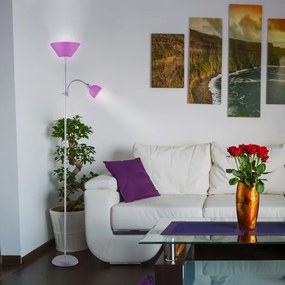 Rabalux 4020 - Állólámpa ACTION 1xE27/100W+E14/25W