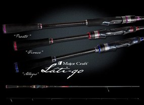 MAJOR CRAFT LATI-GO LTGS-792M FAST 2.36m 3-18gr horgászbot