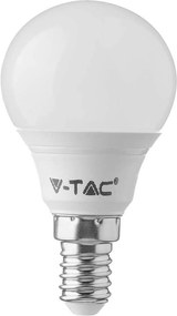 V-TAC Plastic Bulb led izzó 1x4.5 W 3000 K E14 21168