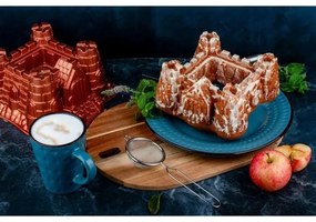 Kuglóf sütőforma KITCHISIMO vár/rézszínű