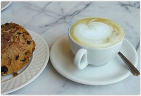 Poszterek 155x105 Kávéscsésze Szív