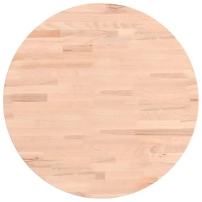tömör bükkfa kerek asztallap Ø50x1,5 cm