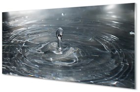 Akrilkép Water drop splash 100x50 cm 2 fogas