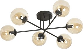 Emibig BRENDI 833/6B Plafonlámpa 6x3W/E14/T26 IP20