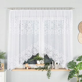 Celina Jacquard kész függöny 300x160cm, fehér szín