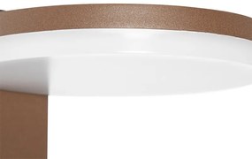 Modern kültéri fali lámpa rozsdabarna, LED-del, IP54 - Esmee