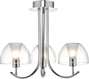 Dar Lighting DUANA DUA5350 Plafonlámpa 3x40W/G9
