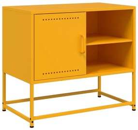 antracitszürke acél TV-szekrény 100,5x39x60,5 cm